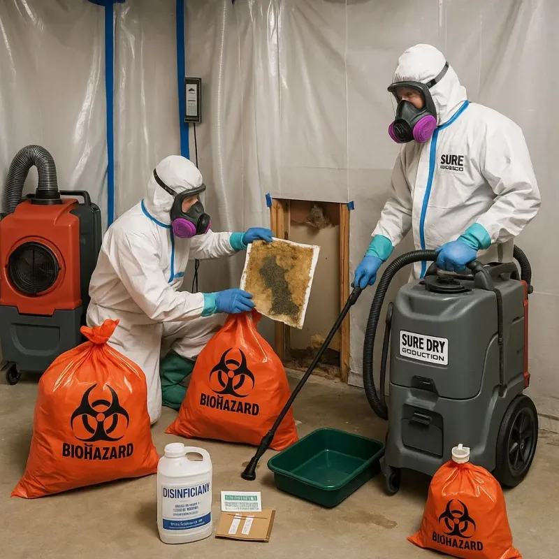 Contaminated Water Handling Protocols process in Gardner, IL