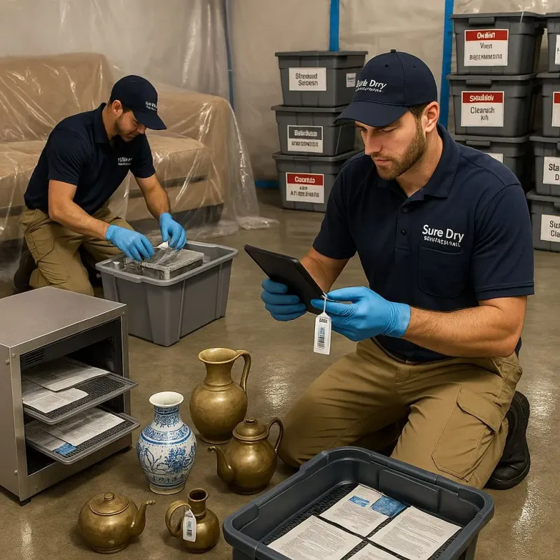 Content Protection and Restoration process in Gardner, IL