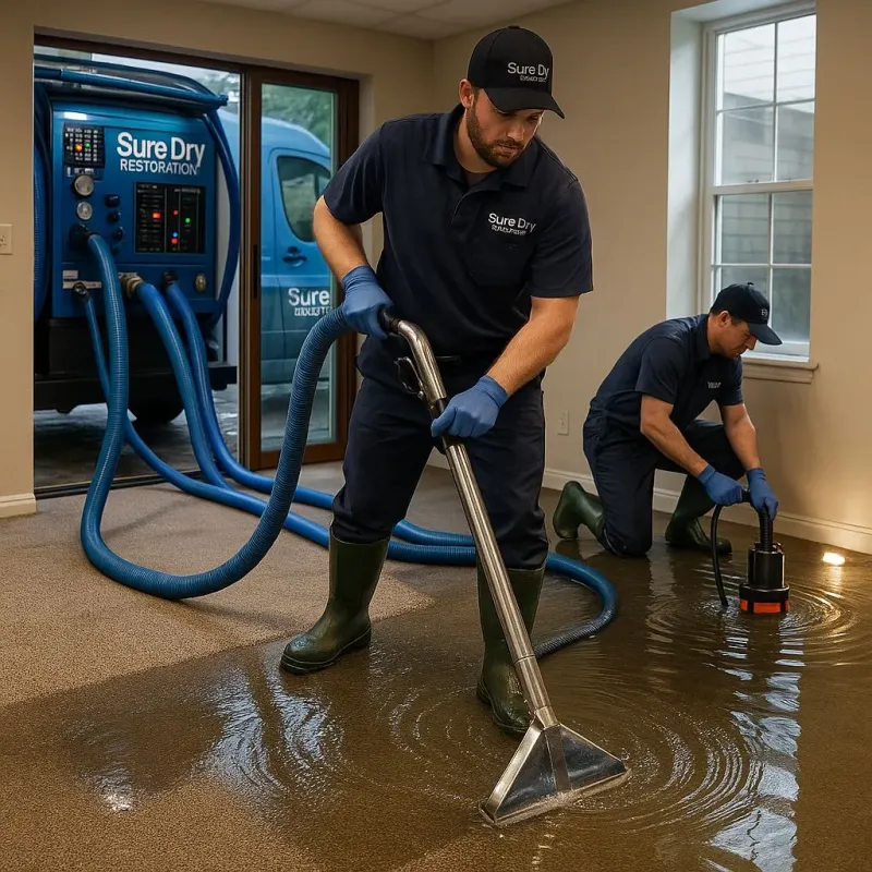 Water Extraction and Removal process in Gardner, IL